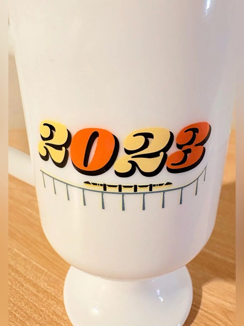 Disney Parks Disneyland Resort Park Castle Icons 2023 Tall Ceramic Mug Cup NEW